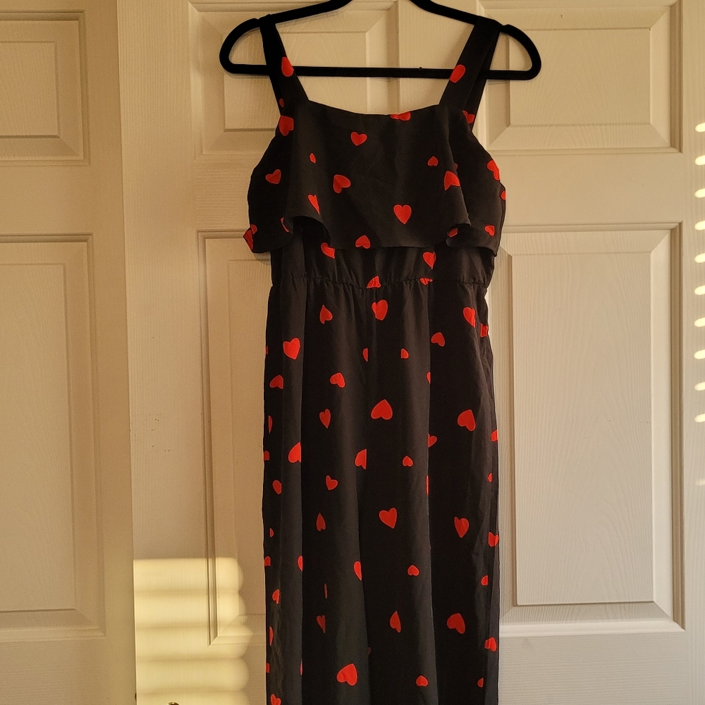 NWT..Shein Womens Heart Jumpsuit
